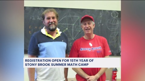 Summer Math Camp at Stony Brook University to mark 15th year