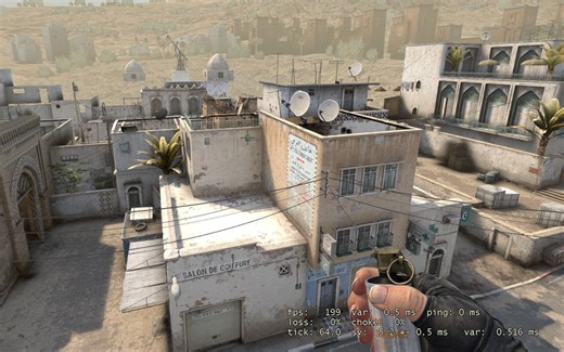 CSGOdust2中门箱子怎么跳（Xbox跳跃教学）CSGO大跳新沙二中门箱子