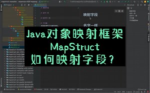 Java对象映射框架MapStruct-如何映射字段？