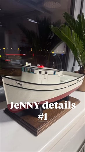 The first portion of details is installed #shrimp #shrimper #shrimpboat #rc #model #modelship #forrestgump | Print rc dream