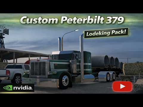 *Custom Peterbilt 379* Concrete Haul Provo to Salt Lake City *JBX2/TAA Combo* ATS PC 4K 1.58