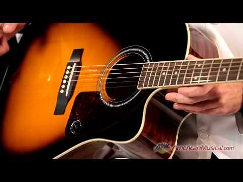 Epiphone AJ220SCE Acoustic Electric Guitar - Epiphone AJ220SCE