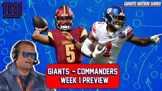3.6K views · 56 reactions | Giants-Commanders Preview Week 1 Bobby...
