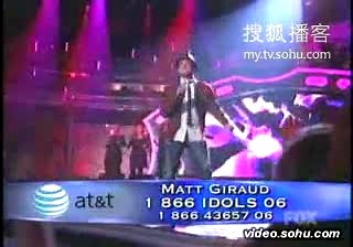 《美国偶像》S8 TOP7 Matt Giraud-Stayin' Alive