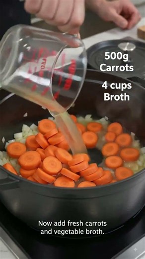 🥕 Creamy Carrot Soup | Smooth, Rich & Comforting! #CarrotSoup #CreamSoup #EasyRecipe