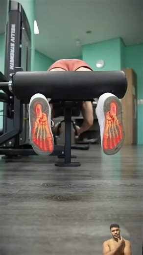 Lying Leg Curl Variations - Know the Difference!#youtubeshorts #shortsviral #gymworkout #gymshorts