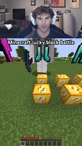 Minecraft lucky block battle | Daquavis Gaming