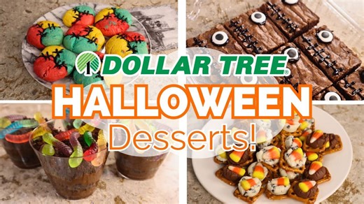 Dollar Tree Halloween desserts! Cute and easy!