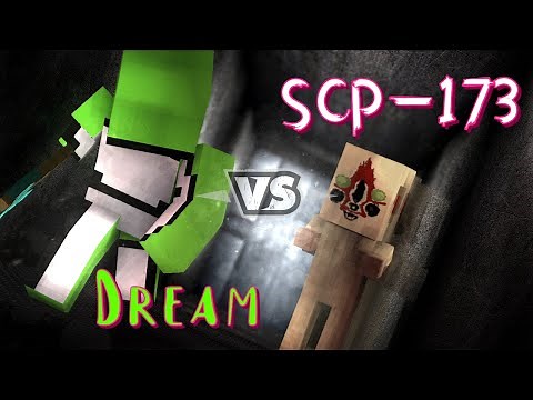 Dream Vs. SCP-173 - Minecraft Fight Animation [Mine-imator]