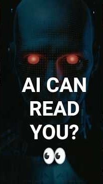 Can AI Really Detect Your Emotions? 😳#AI #ArtificialIntelligence