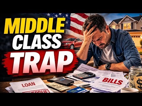 The Middle Class Trap in America (Why So Many Stay Broke)