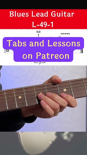 A classic blues opening lick #bluesguitarlessons #blueslicks #bluessolos | Blues Guitar Lab By Satoshi Nakamoto