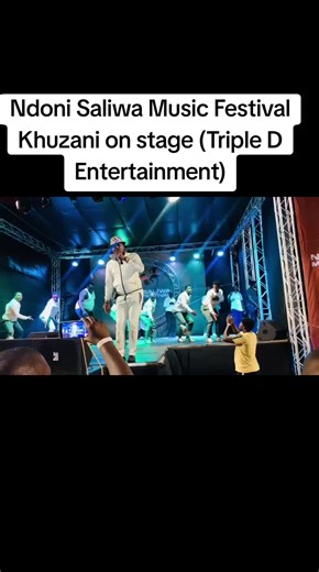 Khuzani at Ndoni Saliwa Music Festival