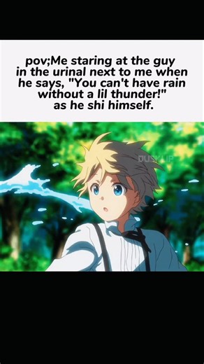 Can't Have Rain Without lil Thunder😭⚡