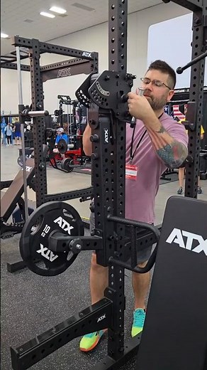 The Ultimate Lever Arm Design? ATX Fitness Power Rack Jammer Arms!