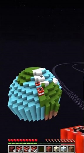 Minecraft Planet Build & Fun Experiment! 🌍🎮