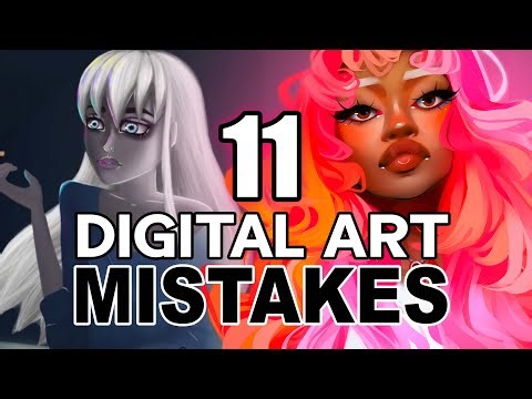 ⛔️11 Digital Art Mistakes That YOU NEED TO STOP DOING❌