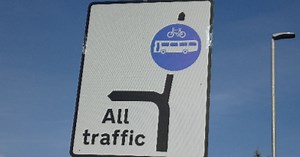 This is the 'bus gate' that generated £400,000 in fines