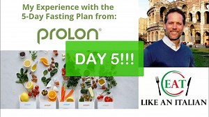 ProLon Fasting Mimicking Diet - Day FIVE!