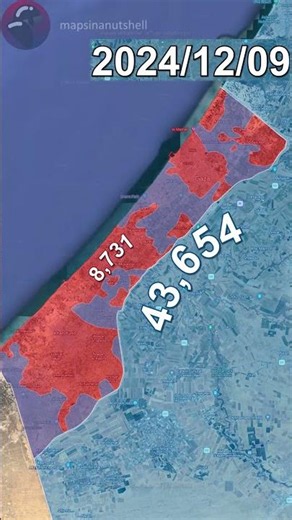 Israel-Hamas War: Every Day to July 2026 Mapped using Google Earth