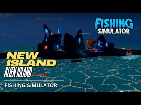 *NEW LIMITED ALIEN ISLAND | FISHING SIMULATOR | BABY SKIMMER | NEW ROD!