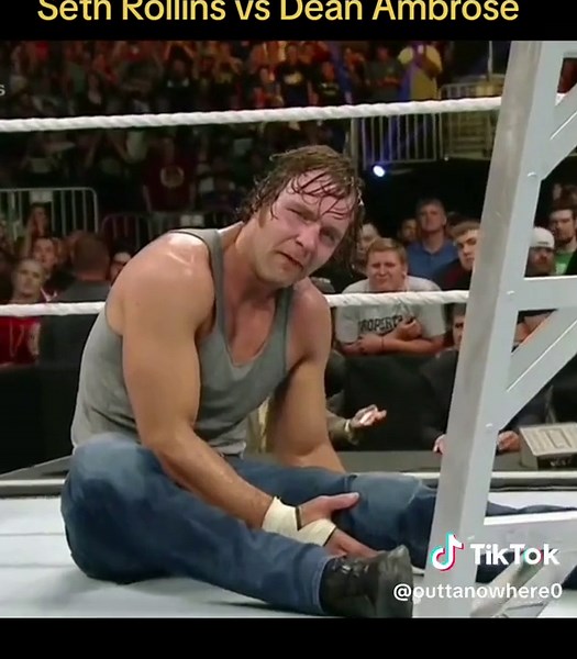 Seth Rollins vs Dean Ambrose WWE Title Ladder Match Money in the Bank 2015 #sethrollins #deanambrose #moneyinthebank #wwe