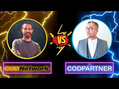 مقارنة بين منصة cod partner و منصة cod network للتسويق بالعمولة #dropify #codpartner #codnetwork