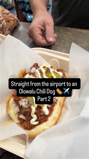 Straight from the airport to an Olowalu Chili Dog 🌭✈️ He just landed and said we were his first stop. That kind of support is never lost on us and never taken for granted. Thank you for choosing to start your Maui trip with our family run general store. We’re honored to be part of your first bite on the island😁🤙🏼 Welcome to Maui 🤙🏼🌺 #OlowaluGeneralStore #WestSideMaui #FirstStop #OlowaluChiliDog #MauiEats | Olowalu General Store
