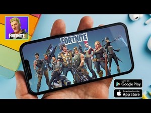 Fortnite Mobile Officially Out on Android & iOS | Download & Victory Gameplay | Ultra HD