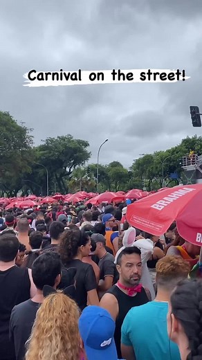 The biggest party on Earth! São Paulo’s carnival has been considered the hugest in Brazil and also the most underrated. A real party everywhere. #carnival #fun #party #partytime #travel #traveltiktok #huge #crowd