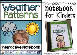 Weather Activities for Kids Interactive Notebooks