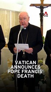 89K views · 641 reactions | Here's the moment the Vatican announced...