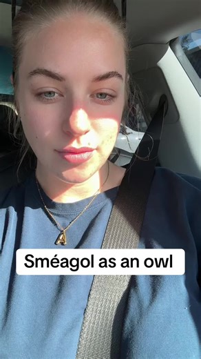 Sméagol Owl Impression: A Unique Twist on LOTR