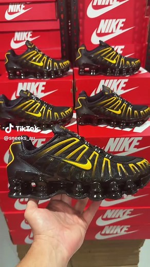 Men’s Nike Shox TL Review - Black/University Gold