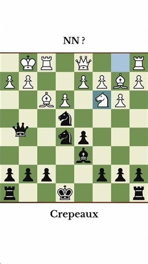 Crepeaux Vs (NN) ? 1923 // Immortal King's Walk