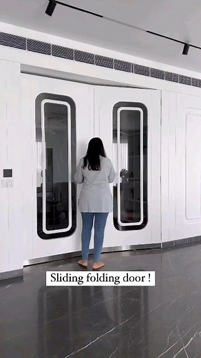46 reactions | This stylish sliding folding door allows a smooth transition of space while being robust, flexible and space saving - Designed by @betweenwallspune ▫️ Follow @spaceior_india for more. . VC - @inclinedstudio . #homepublication #homeinspo #homeinterior #door #doordesign #doors #interiorinspo #smarthome #furniture #furnituredesign #homeinspiration #homedecor #homestyle #howyouhome | Spaceior Interior Design | Facebook