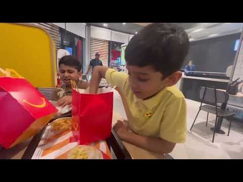 Kids’ Fun Day at McDonald’s 🍟 | Enjoying Yummy Happy Meals & Big Smiles! 😋❤️