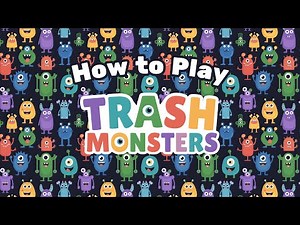 How To Play Trash Monsters (Card Game) | Big Monster Games