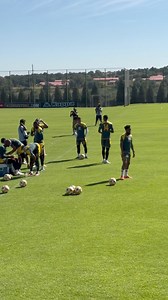 The Kaizer Chiefs squad ahead of training this morning. They face SuperSport United on Saturday at the Peter Mokaba Stadium. #DStvPrem | Lorenz Köhler