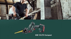 11K views | Metabo 18V Cordless Recep Saw ➡Light, extremely handy saw...