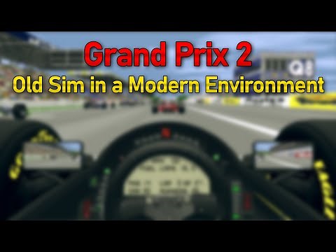 Retro Simracing - Grand Prix 2 + x86GP2 - Monza Test Race - Highlights