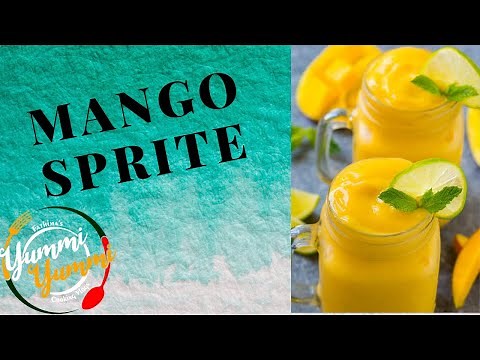How to make Mango Sprite||Refreshing Drink||Mango Drink||Yummi Yummi