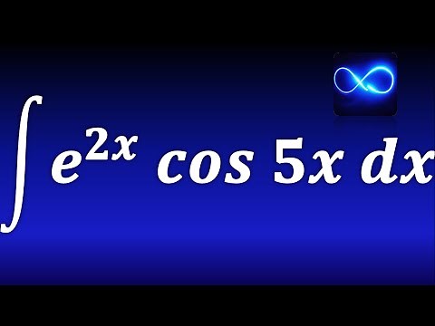 125. Integration by parts, exponential by cosine (Cyclic integral, solved example)
