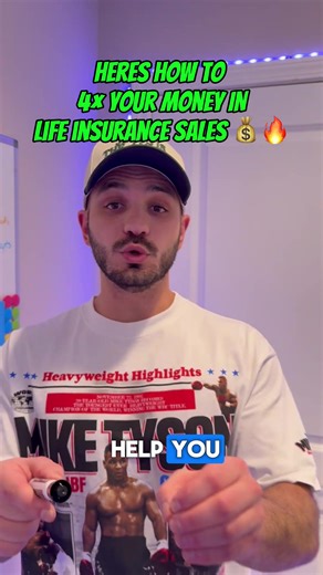 Here is how to 4× your money in life insurance sales 💰🔥 #sales #lifeinsurancesales #virtualsales #financialfreedom #salesagent