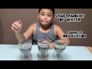 Different type of Soil Experiment