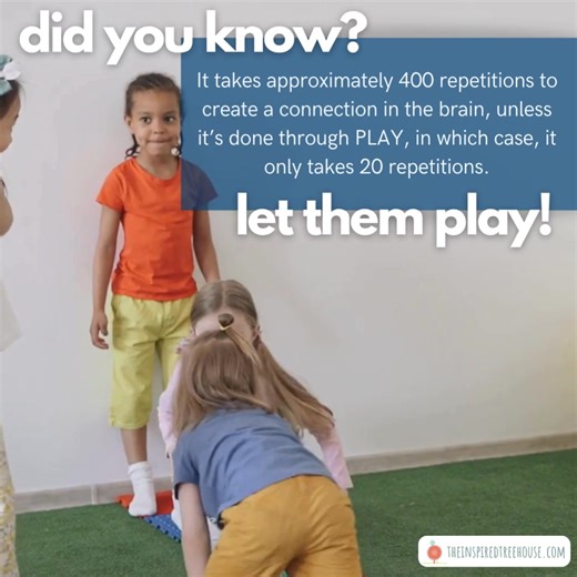 🧠 Did you know that play helps build your child’s brain? 🎉 Every time kids explore, pretend, climb, or create — they’re actually forming and strengthening synapses (connections between brain cells)! 💥 Here’s how different types of play support brain development: 🎨 Sensory play (like paint or sand): boosts coordination & sensory processing 🧱 Constructive play (blocks, puzzles): builds problem-solving & spatial skills 🤸 Physical play (running, climbing): strengthens motor skills & brain grow