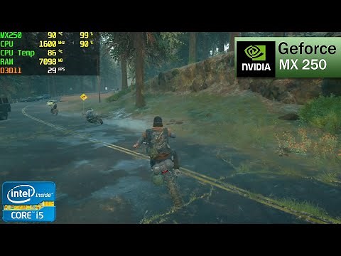 Days Gone (Nvidia GeForce MX250 / MX150 / GT 1030) | 2021 Benchmark Gameplay
