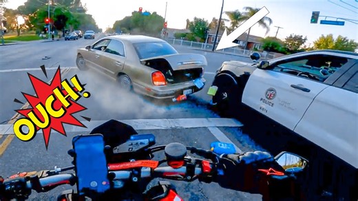 You Won’t Believe How Close These Motorcycle Moments Were! 😱