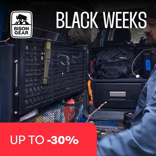 🖤 Black Week is ON! Up to 30% OFF everything go wild! | Bison Gear