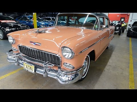1955 Chevy Bel Air 4 Door Up Close With Startup and Test Drive